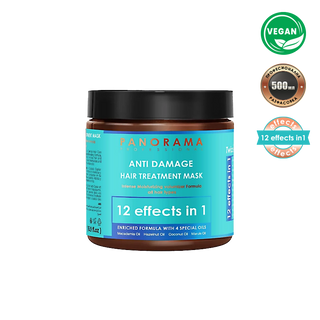 Panorama Professional Anti-Damage Hair Care Mask - 500 Ml / Vegan Formula