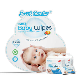 Pure baby wipes 180Pcs - Bundle