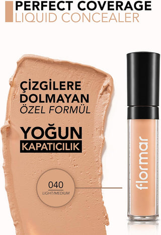 Flormar - Perfect Coverage Liquid Concealer 40 Light/Medium