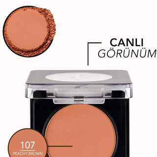 Flormar - Blush-On 107 Peachy Brown