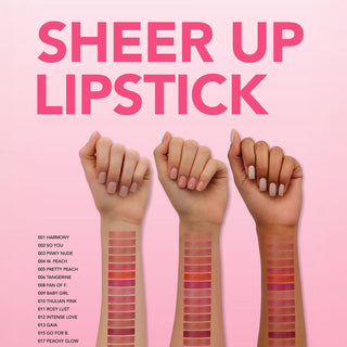Flormar - Sheer Up Lipstick 002 So You