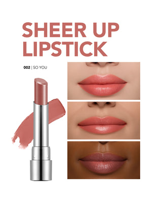 Flormar - Sheer Up Lipstick 002 So You