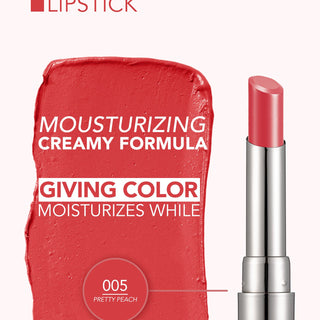 Flormar - Sheer Up Lipstick 005 Pretty Peach