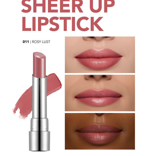 Flormar - Sheer Up Lipstick 011 Rosy Lust