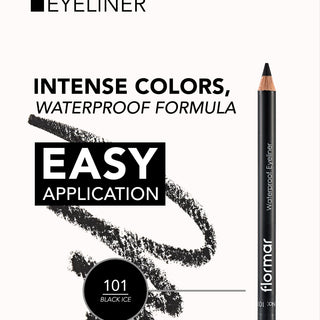 Flormar - Waterproof Eyeliner 101 Black Ice