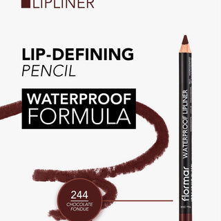 Flormar - Waterproof Lipliner 244 Chocolate Fondue