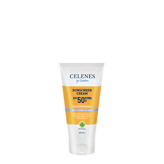 Celenes by Sweden Herbal Sunscreen Cream SPF50+ DRY&SENSTIVE SKIN 50ML