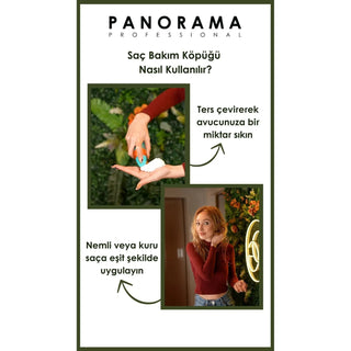 Panorama Professional Hair Mousse Ultra Hold 4- 200 ml / Volumizing, Nourishing, Protective Effect
