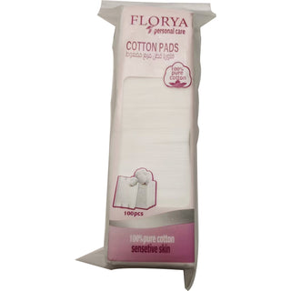 Florya - Square cotton pads 100 pcs
