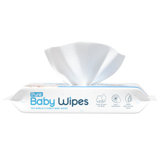 Pure baby wipes