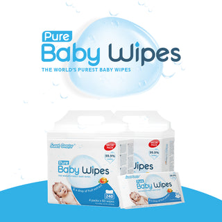 Pure baby wipes