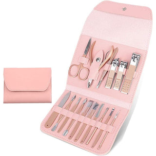 Travel size Manicure 1 Travel Care Set - Rose Color