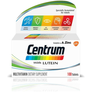 Centrum with Lutein 100 Tab