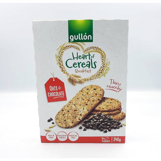 GULLON W/GRAINS-OAT CHOCO CHIPS BISC 240g