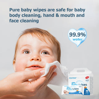 Pure baby wipes