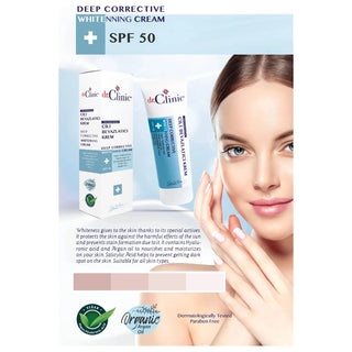 Dr. clinic - Deep Corrective Whitening Cream - 50 ml.