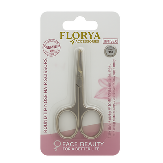 Florya - Round tip Nose scissors