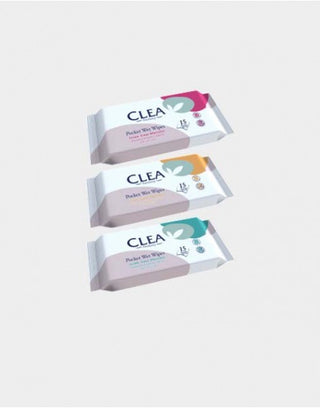 Clea refreshing wet wipes 3 packs