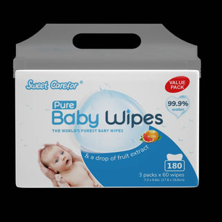 Pure baby wipes