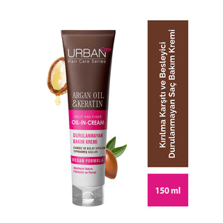 Urban Care argan oil & keratin color protection-oil in-cream 150ml