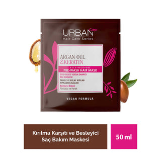 Urban Care - argan oil & keratin pre-hair mask 50ml