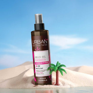 Urban Care - argan oil & keratin leave in conditioner spray (2 phase) 200ml