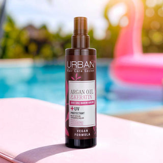 Urban Care - argan oil & keratin leave in conditioner spray (2 phase) 200ml