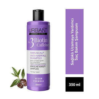 Urban Care - expert biotin & caffein hair + scalp shampoo 350ml