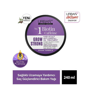 Urban Care - hair scalp + oil treatment grow strong 240ml