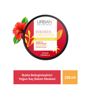 Urban Care - twisted curls hibiscus & shea butter intensive hair care mask 230ml