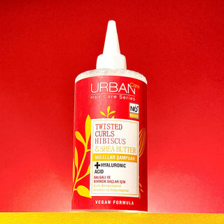 Urban Care - twisted curls hibiscus & shea butter micellar shampoo 340ml