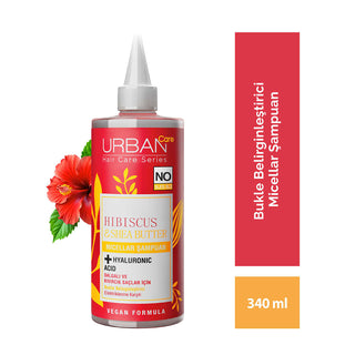 Urban Care - twisted curls hibiscus & shea butter micellar shampoo 340ml
