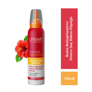 Urban Care - twisted curls hibiscus & shea butter curl treatment mousse 150ml