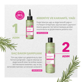 Urban Care - rosemary & clove strengthening shampoo 350ml