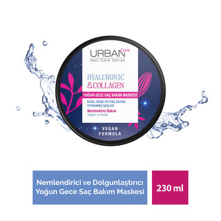 Urban Care -  hyaluronic acid & collagen night mask 230ml