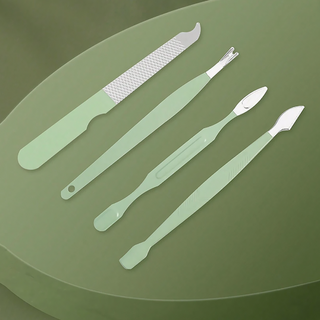 Nail care Tools 12 pcs with Leather Travel Case