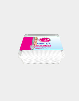 Clea Cotton buds in round plastic box