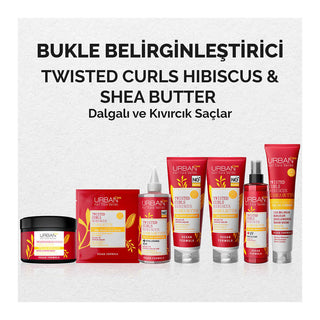 Urban Care -  twisted curls hibiscus & shea butter no sulfate shampoo 250ml