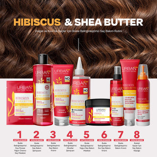 Urban Care - twisted curls hibiscus & shea butter curl treatment mousse 150ml
