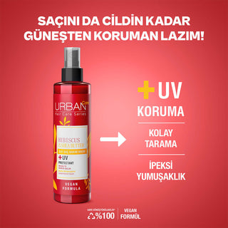 Urban Care twisted curls hibiscus & shea butter leave in conditioner spray 200ml